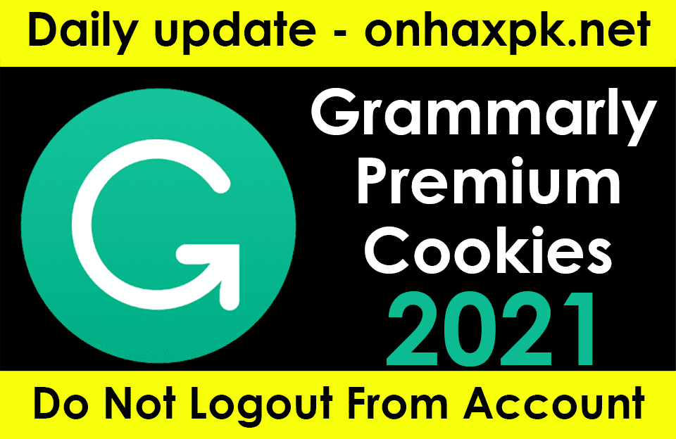 grammarly premium cookies