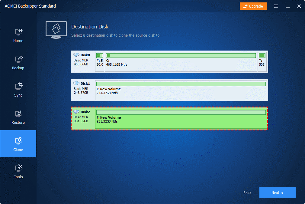 Choose the larger SSD