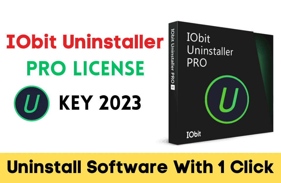 IObit Uninstaller 12 Pro License Key