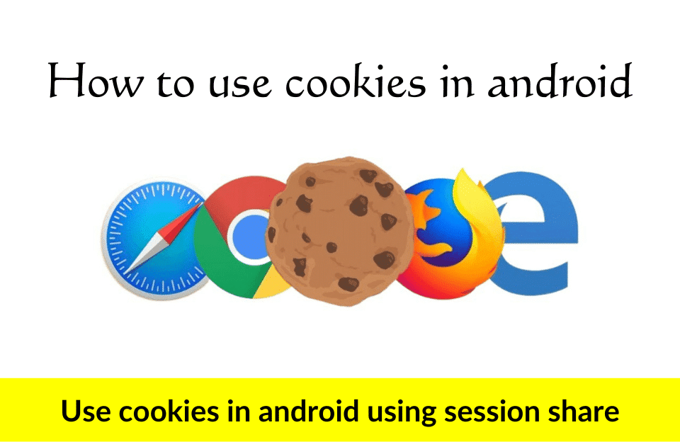 How to use cookies in android