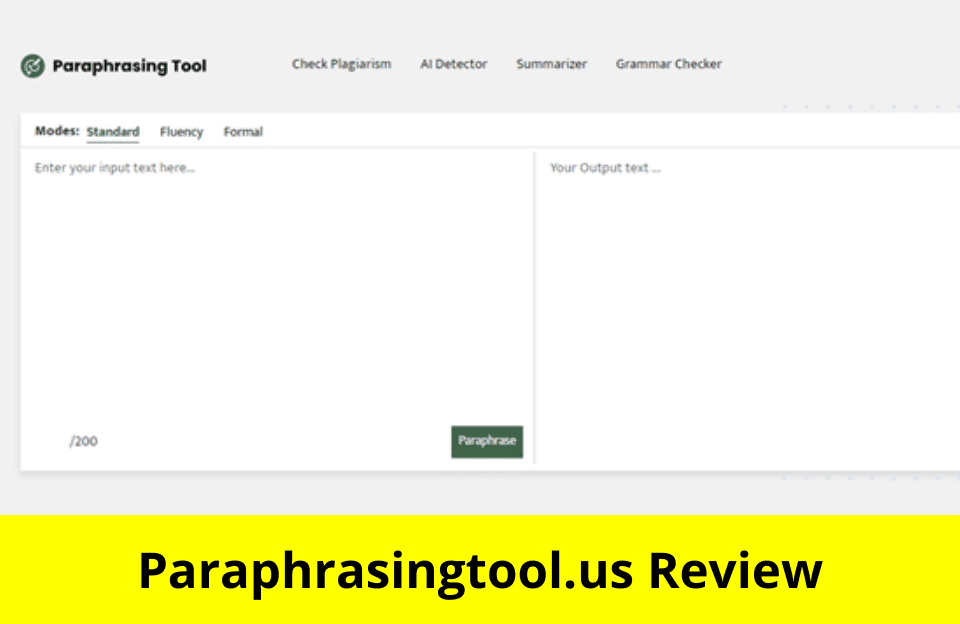 Paraphrasingtool.us Review