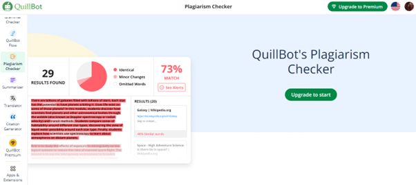 Quillbot Plagiarism Checker
