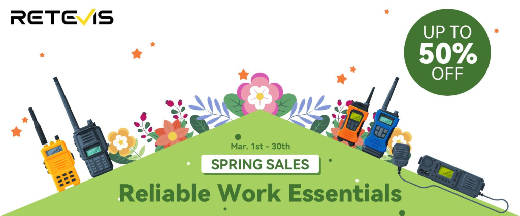 spring sale retevis