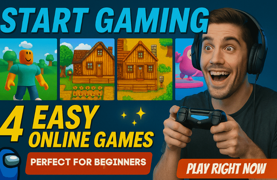 beginner-friendly online games