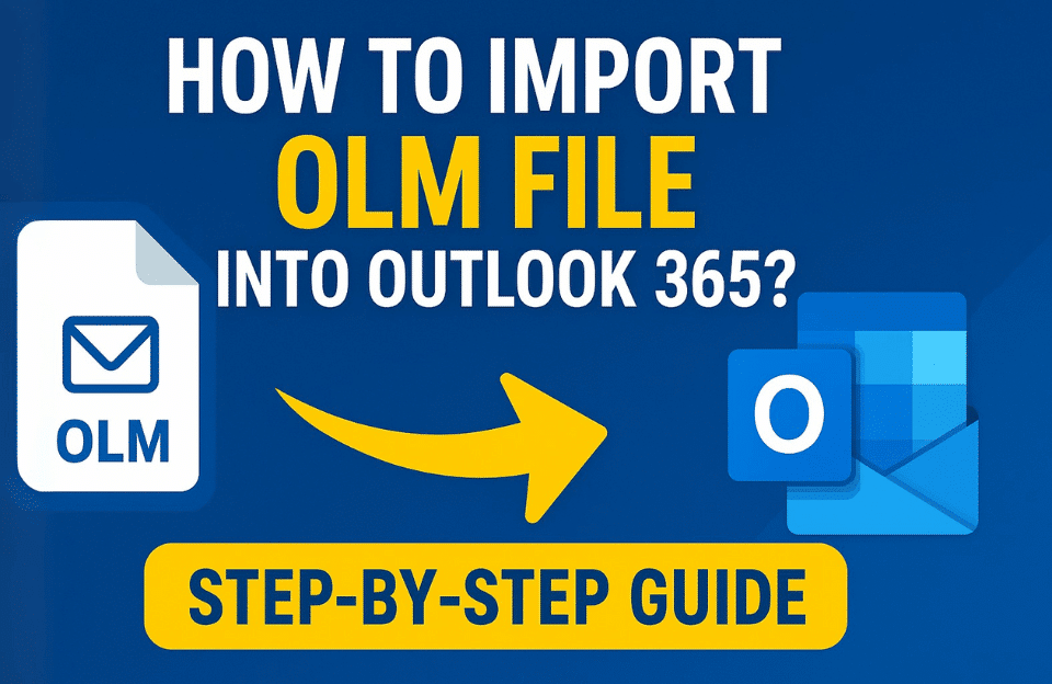 Import OLM File into Outlook 365