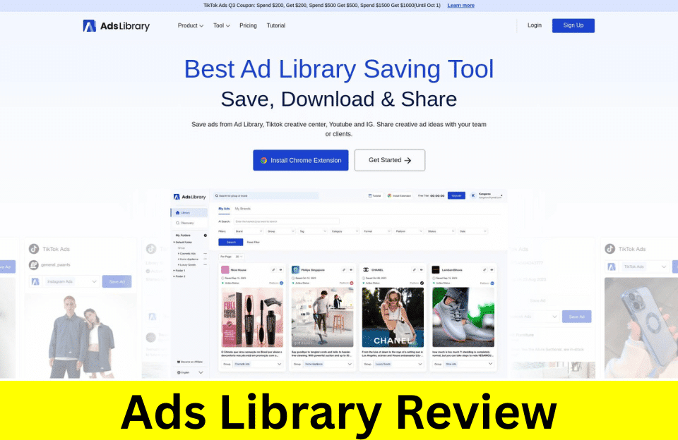AdsLibrary Review