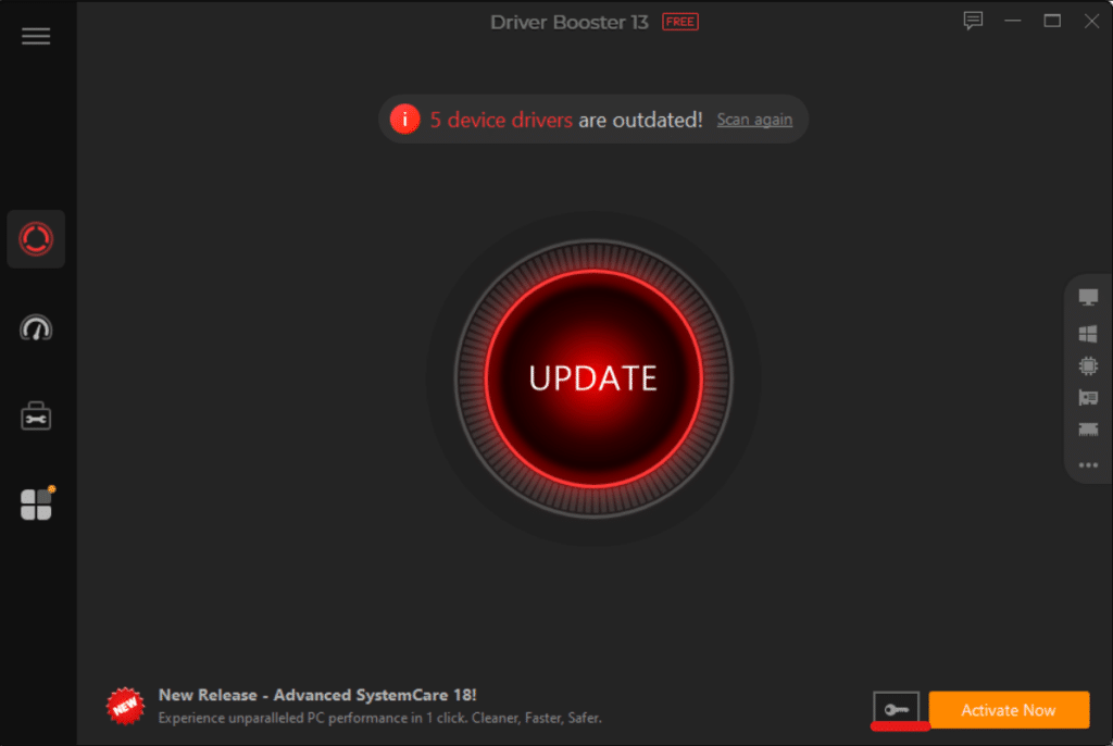 Add driver booster 13 license key