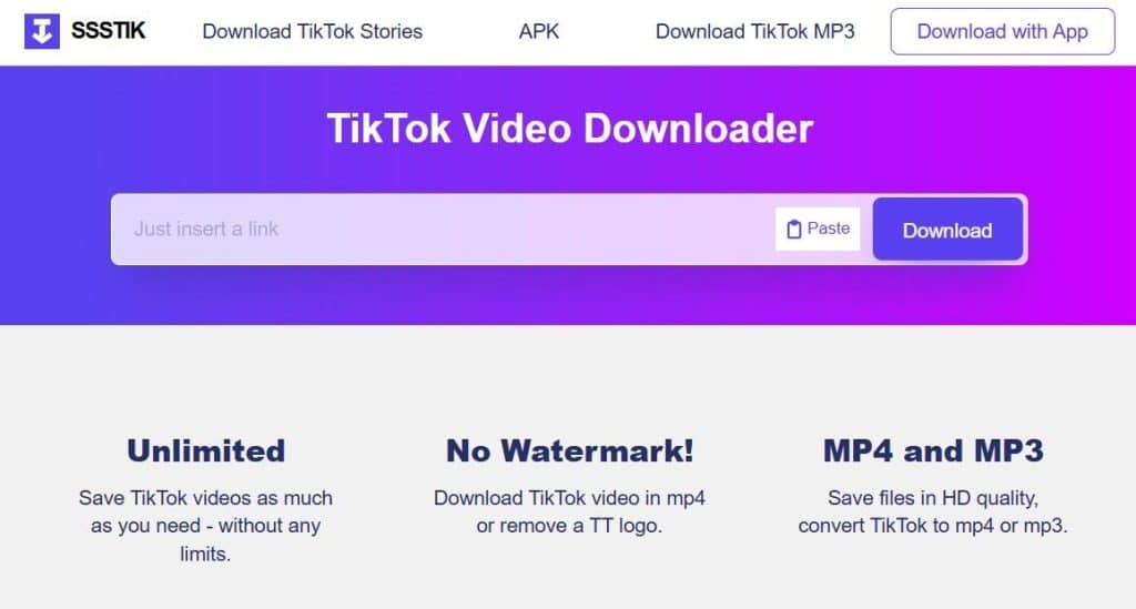 Save Videos Without Watermark
