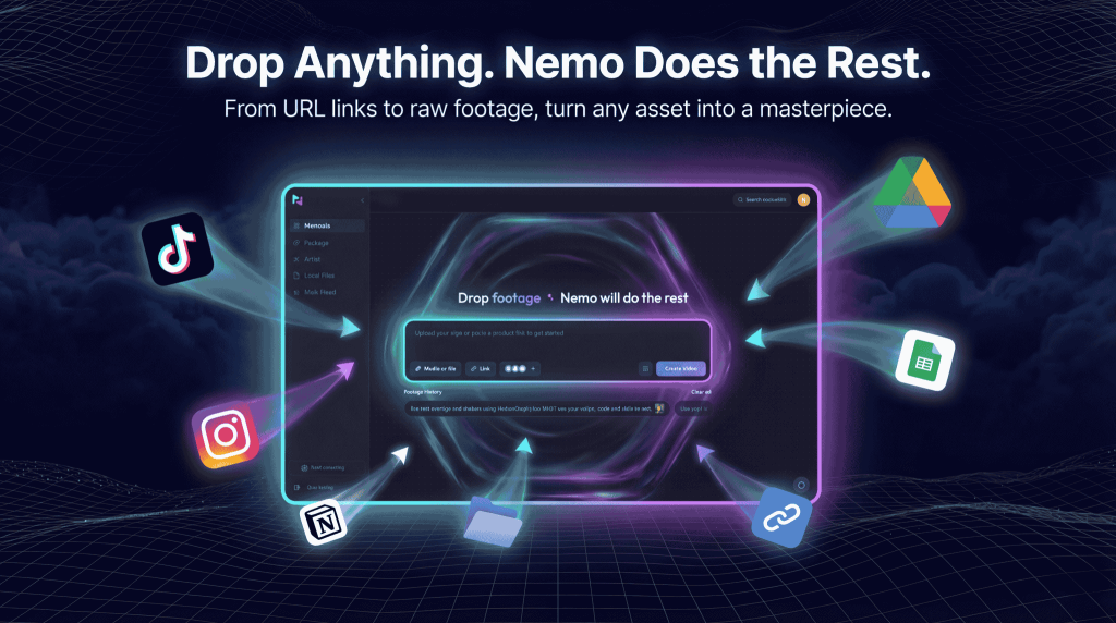 NemoVideo Agentic Pro Video Editing