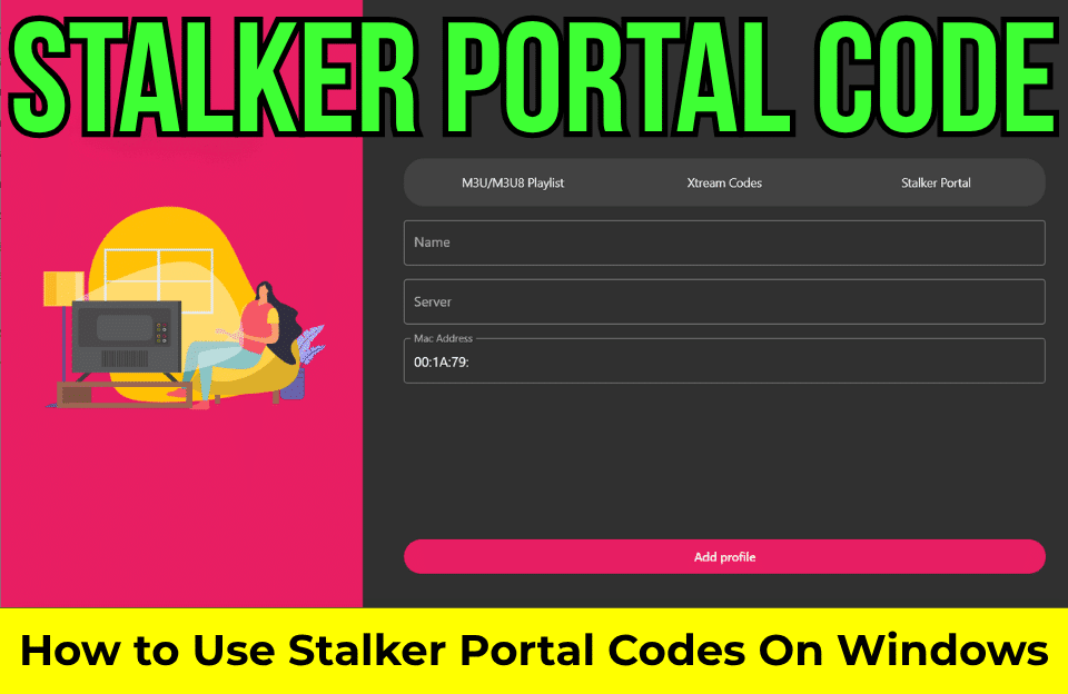 stalker portal code