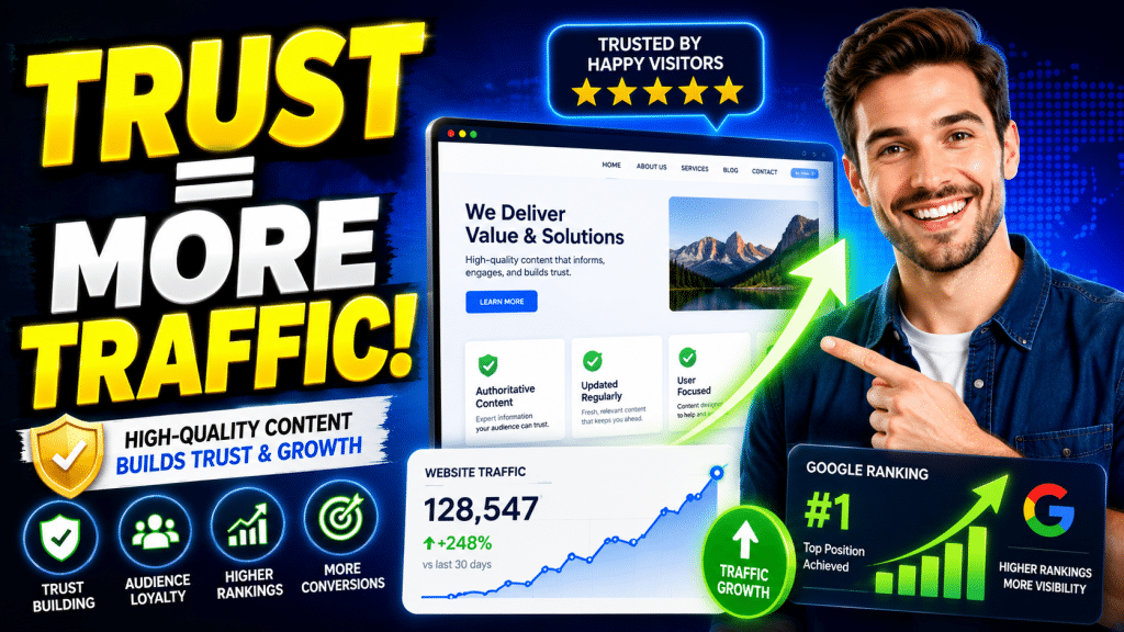Building Trust With High-Quality Website Content